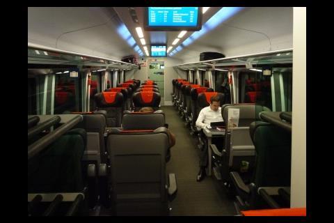 Each Railjet set will comprise a driving trailer with business and first class seating, a bistro car and five open-saloon coaches.
